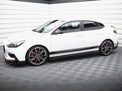 Maxton Design Side Skirts Diffusers V.5 Hyundai I30 N Mk3 / Mk3 FL Hatchback / Fastback