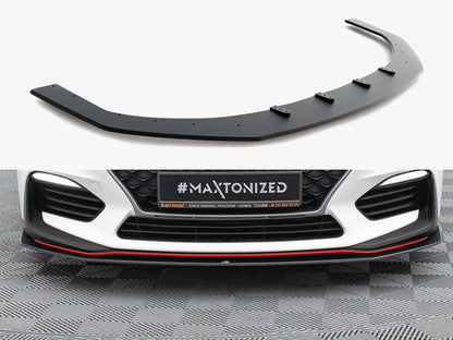 Maxton Design Street PRO Front Splitter Hyundai I30 N Mk3 Hatchback / Fastback