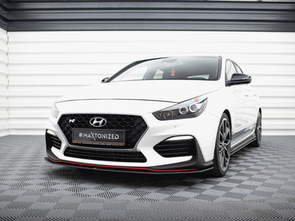 Maxton Design Street PRO Front Splitter Hyundai I30 N Mk3 Hatchback / Fastback
