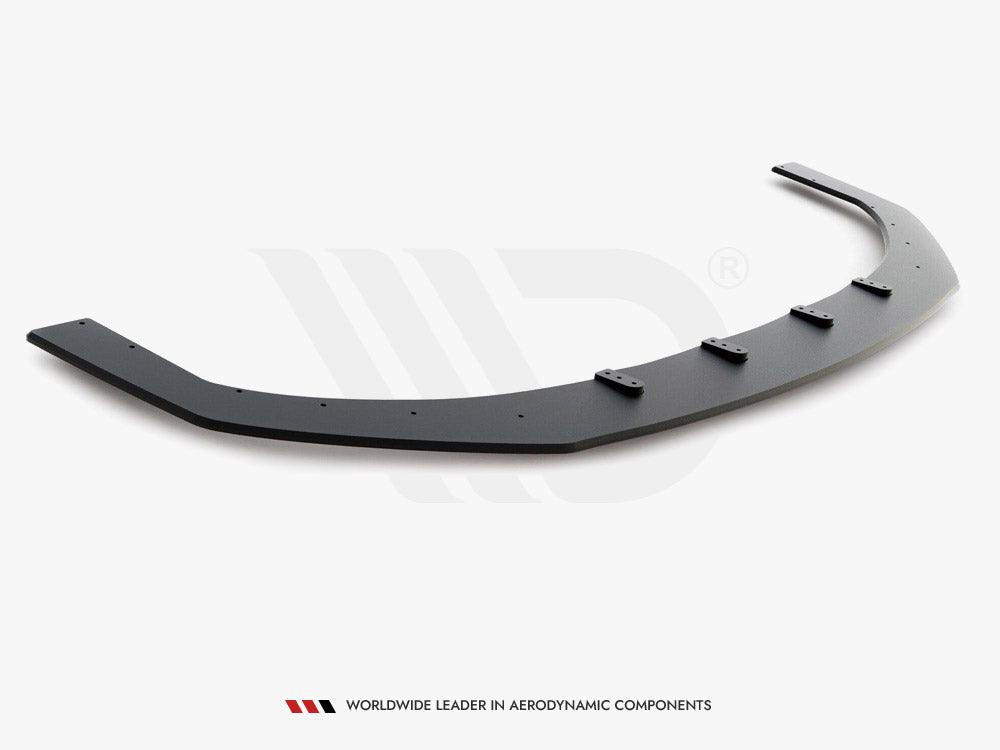 Maxton Design Street PRO Front Splitter Hyundai I30 N Mk3 Hatchback / Fastback - Black-Red