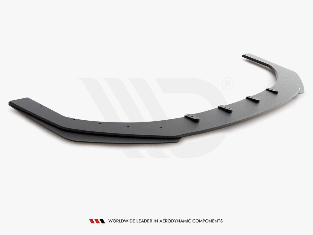 Maxton Design Street PRO Front Splitter + Flaps Hyundai I30 N Mk3 Hatchback / Fastback