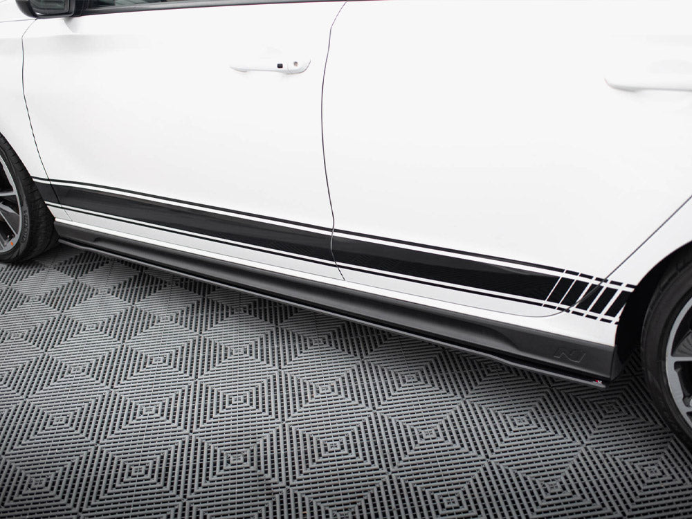 Maxton Design Street PRO Side Skirts Diffusers V.1 Hyundai I30 N Mk3 / Mk3 FL Hatchback / Fastback