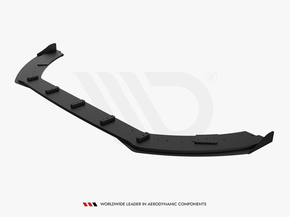 Maxton Design Street PRO Front Splitter + Flaps Ford Fiesta Mk8 ST / ST-Line