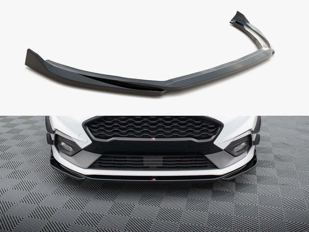 Maxton Design Front Splitter V.4 Ford Fiesta Mk8 ST / ST-Line