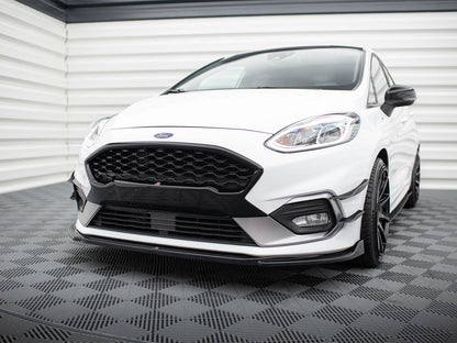 Maxton Design Front Splitter V.4 Ford Fiesta Mk8 ST / ST-Line