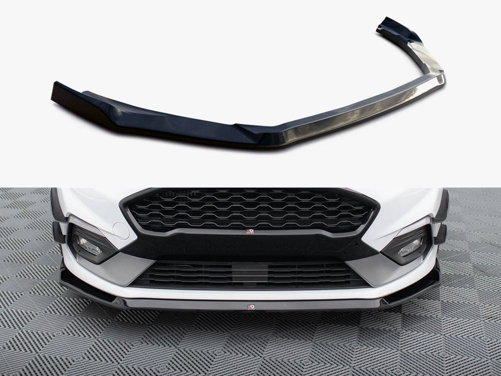 Maxton Design Front Splitter V.5 Ford Fiesta Mk8 ST / ST-Line