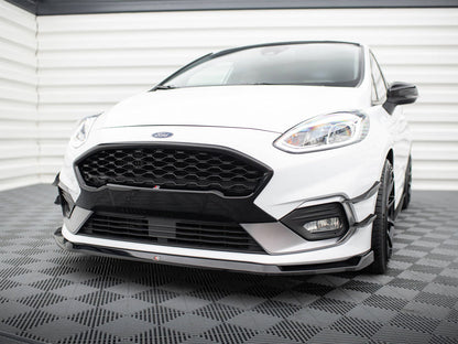 Maxton Design Front Splitter V.5 Ford Fiesta Mk8 ST / ST-Line