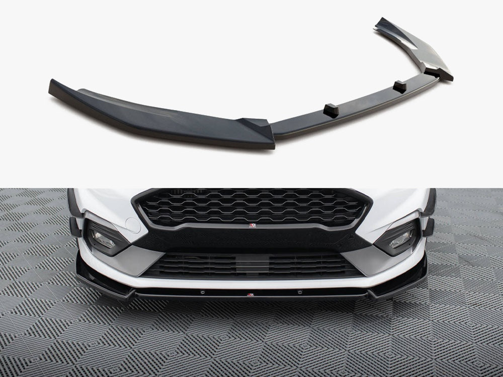 Maxton Design Front Splitter V.7 Ford Fiesta Mk8 ST / ST-Line
