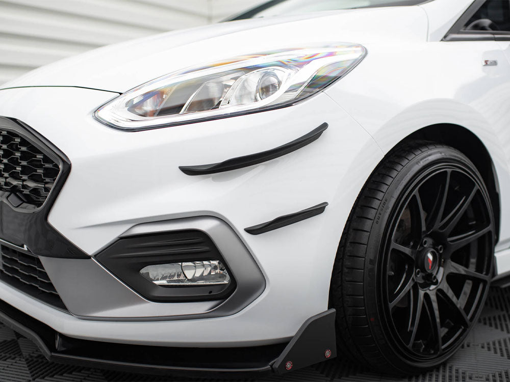 Maxton Design Front Bumper Wings (Canards) V.3 Ford Fiesta Mk8 ST / ST-Line