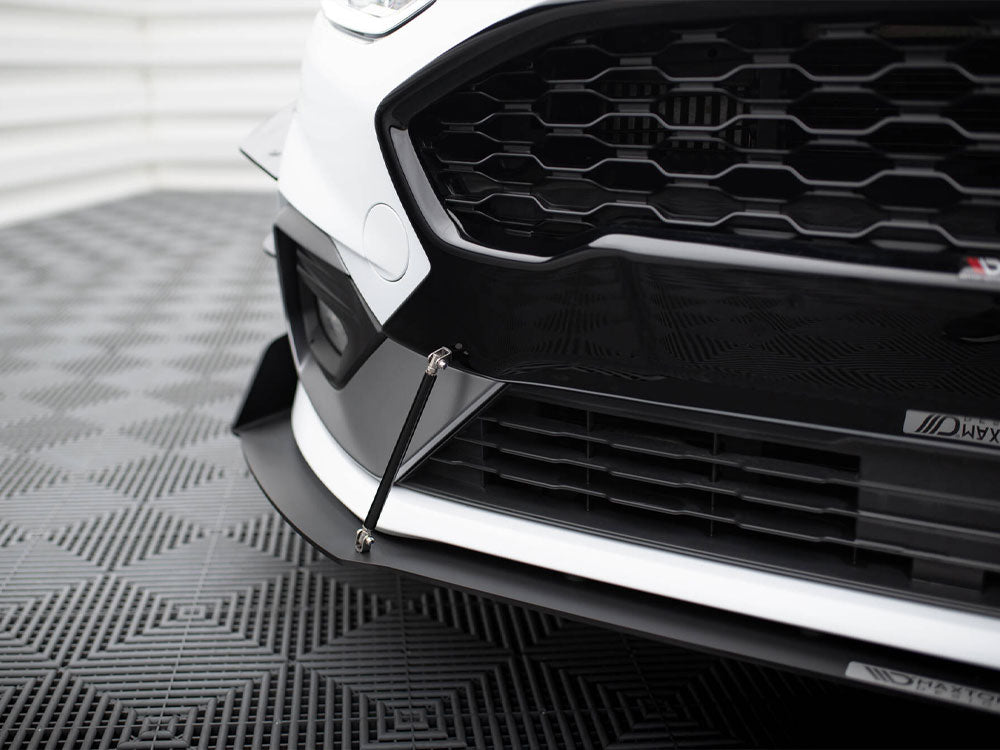 Maxton Design Front Racing Splitter V.1 Fiesta Mk8 ST / ST-Line