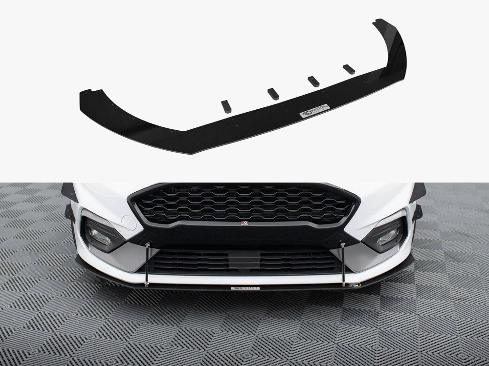 Maxton Design Front Racing Splitter V.2 Fiesta Mk8 ST / ST-Line