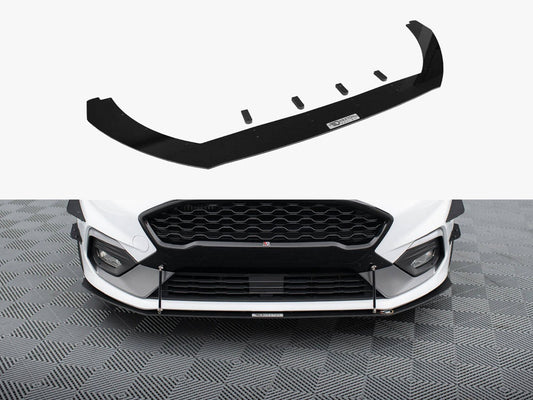 Maxton Design Front Racing Splitter V.2 Fiesta Mk8 ST / ST-Line