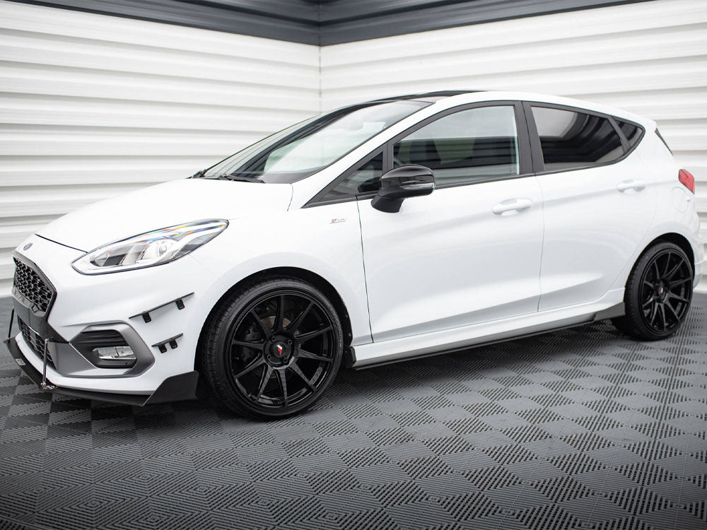 Maxton Design Racing Side Skirts Diffusers V.1 Ford Fiesta Mk8 ST / ST-Line