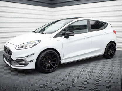 Maxton Design Racing Side Skirts Diffusers V.2 Ford Fiesta Mk8 ST / ST-Line