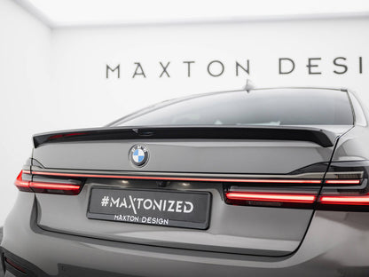Maxton Design Prepreg Carbon Fiber Tailgate Spoiler BMW 7 G11 / G11 Facelift