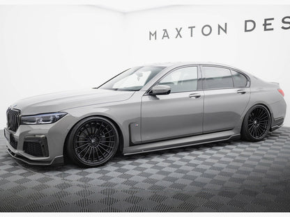 Maxton Design Carbon Fiber Side Skirts BMW 7 M-Pack G11 Facelift