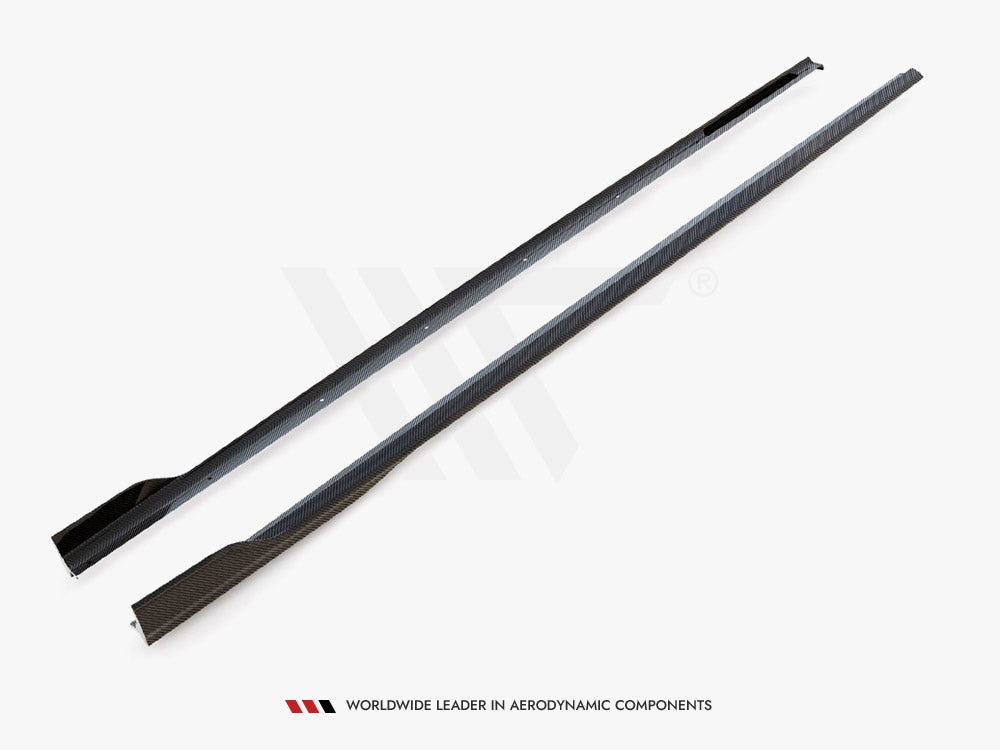 Maxton Design Carbon Fiber Side Skirts BMW 7 M-Pack G11 Facelift