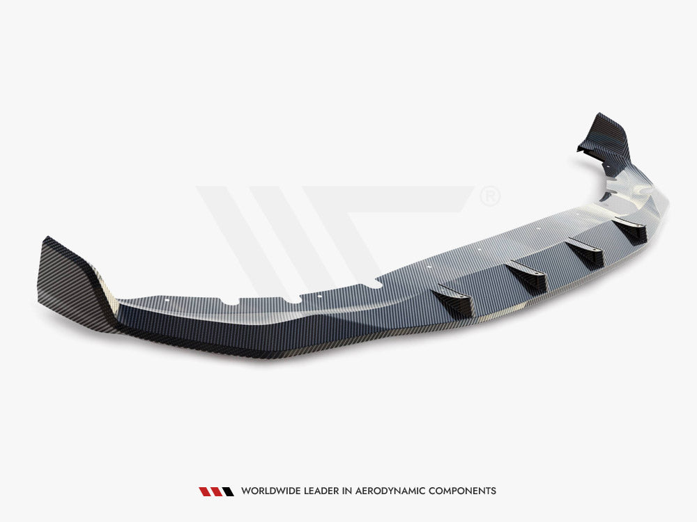 Maxton Design Prepreg Carbon Fiber Front Splitter + ABS Splitter BMW 7 M-Pack G11 Facelift