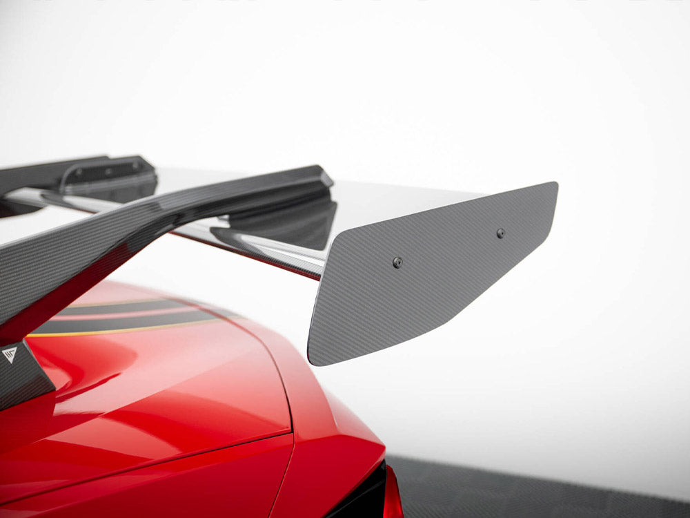 Maxton Design Carbon Spoiler + LED Chevrolet Corvette C8