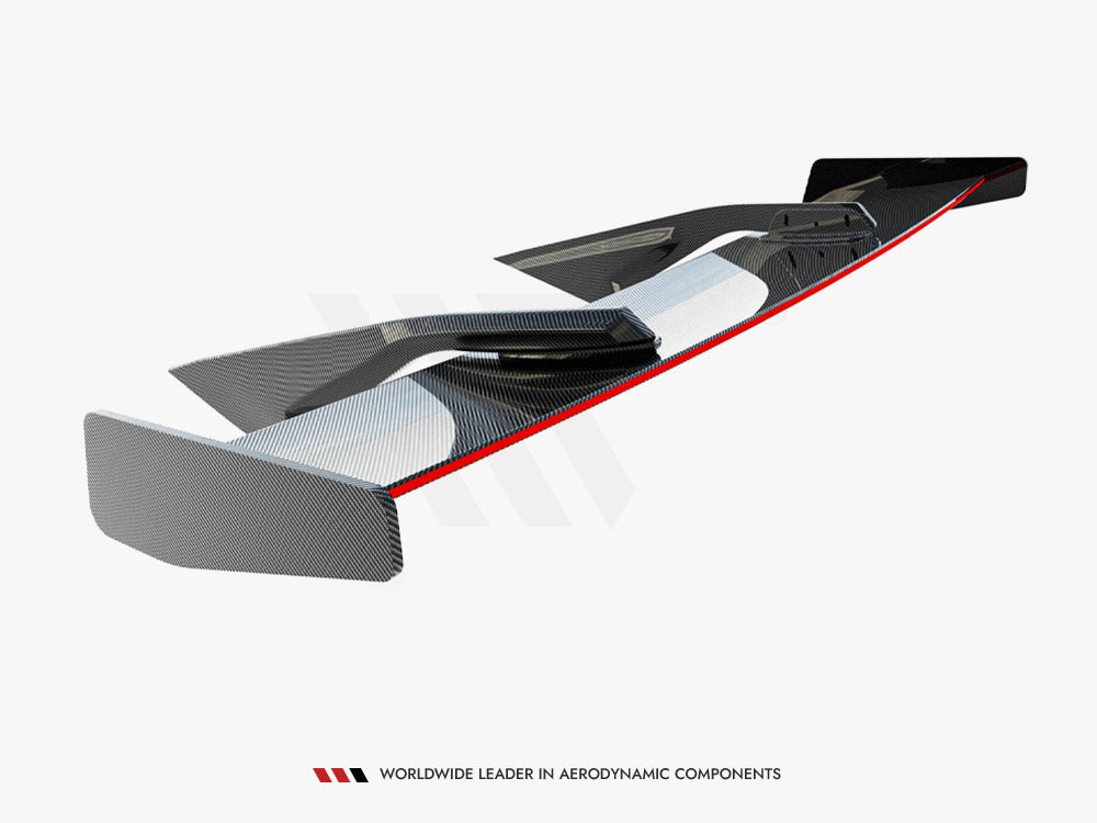 Maxton Design Carbon Spoiler + LED Chevrolet Corvette C8