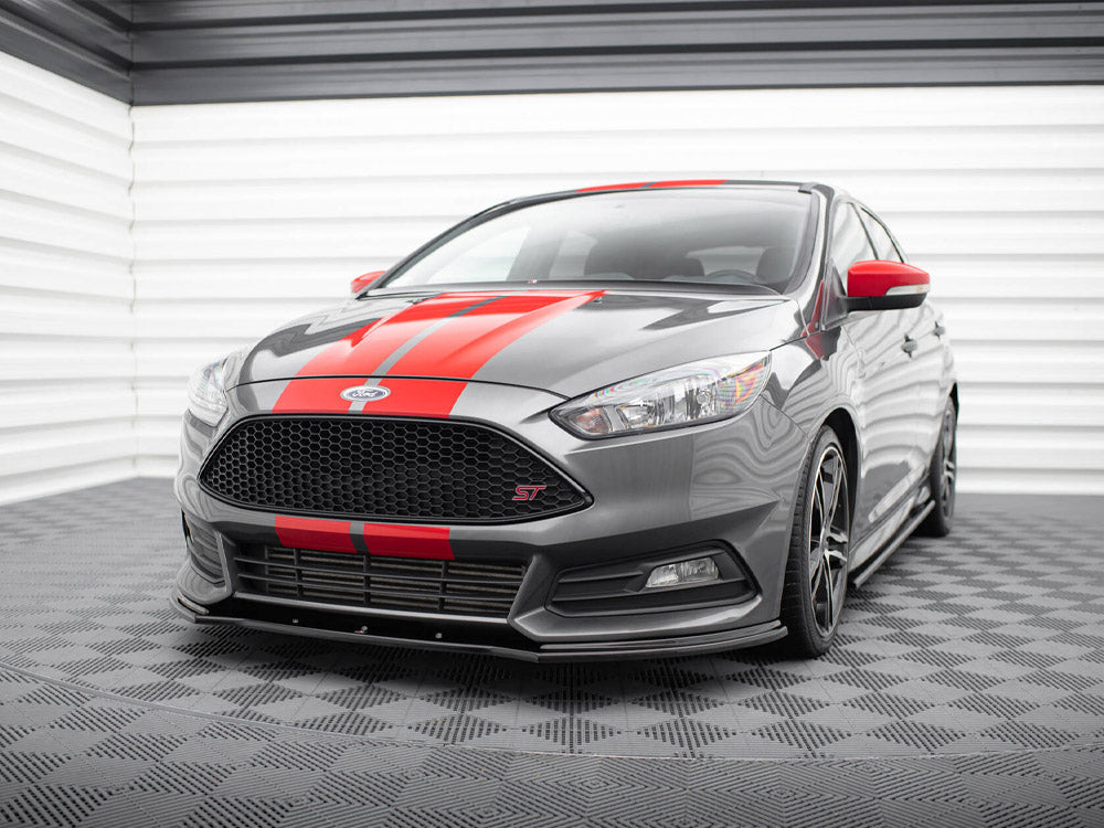 Maxton Design Front Splitter V.1 Ford Focus ST Mk3 FL