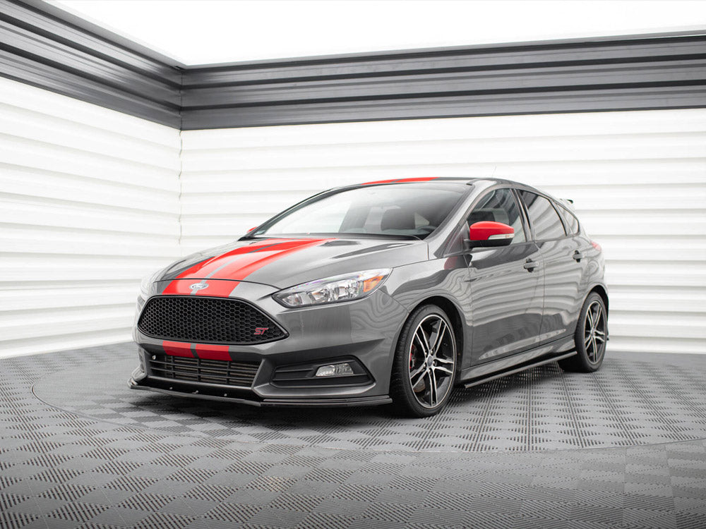 Maxton Design Front Splitter V.1 Ford Focus ST Mk3 FL