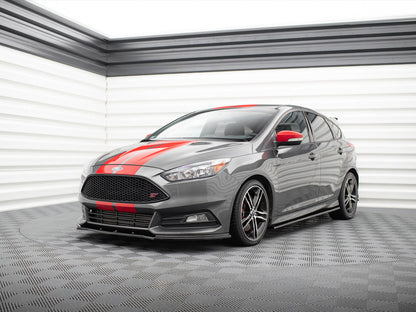 Maxton Design Front Splitter V.1 Ford Focus ST Mk3 FL