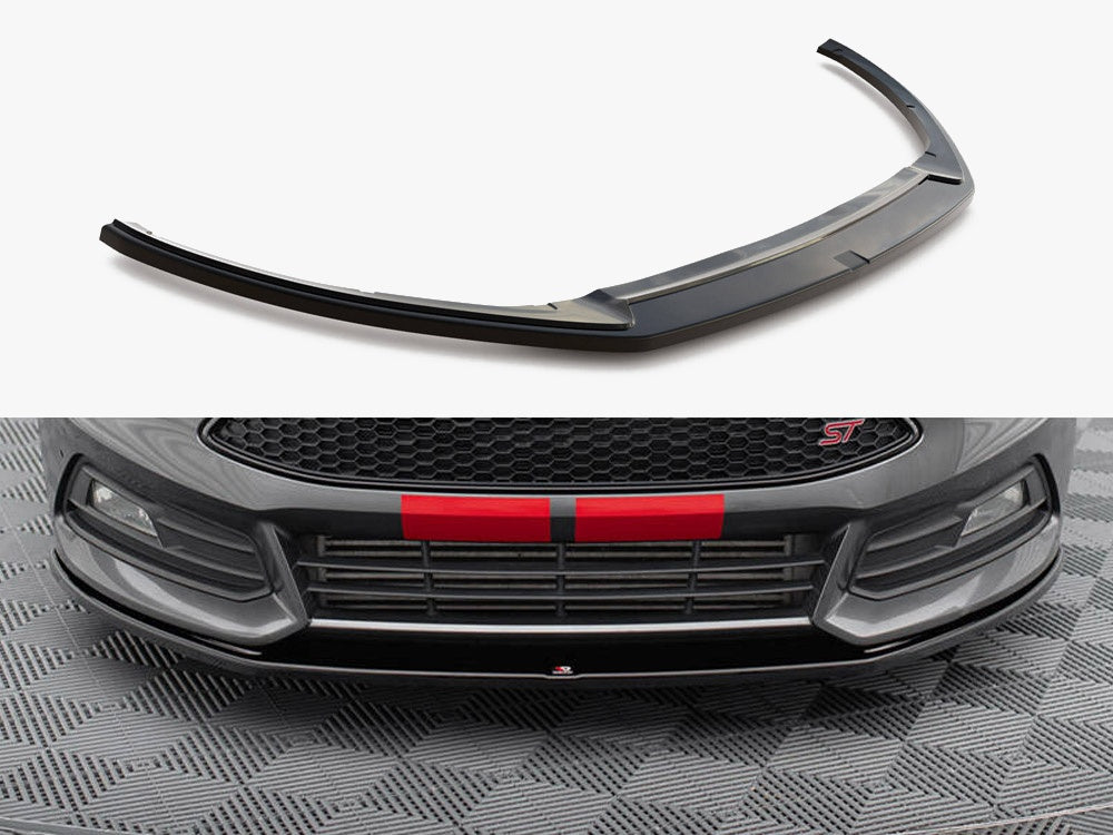 Maxton Design Front Splitter V.2 Ford Focus ST Mk3 FL