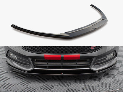 Maxton Design Front Splitter V.2 Ford Focus ST Mk3 FL