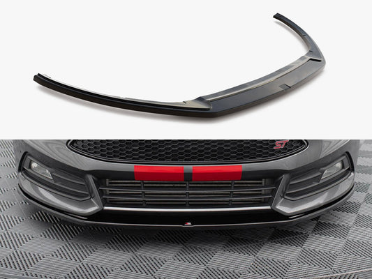 Maxton Design Front Splitter V.2 Ford Focus ST Mk3 FL