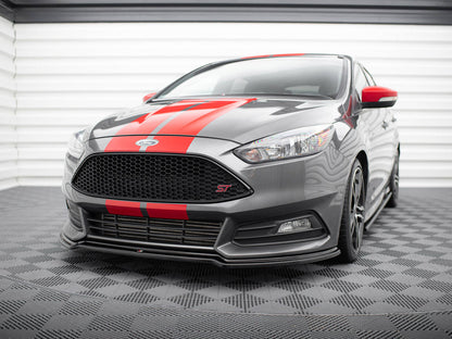 Maxton Design Front Splitter V.3 Ford Focus ST Mk3 FL