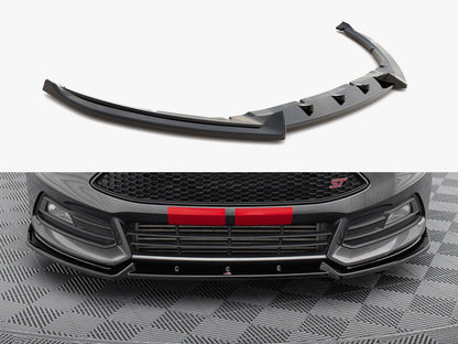 Maxton Design Front Splitter V.4 Ford Focus ST Mk3 FL