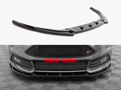 Maxton Design Front Splitter V.5 Ford Focus ST Mk3 Facelift