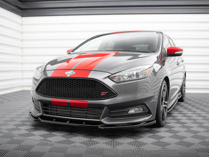 Maxton Design Front Splitter V.5 Ford Focus ST Mk3 Facelift