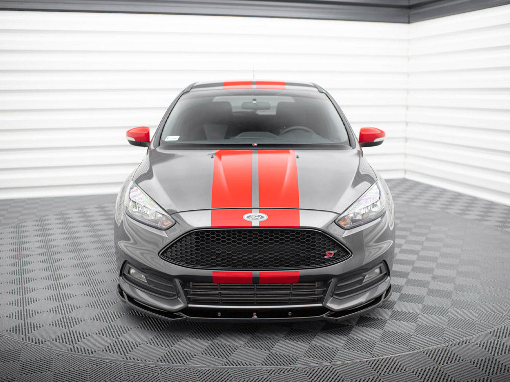 Maxton Design Front Splitter V.5 Ford Focus ST Mk3 Facelift