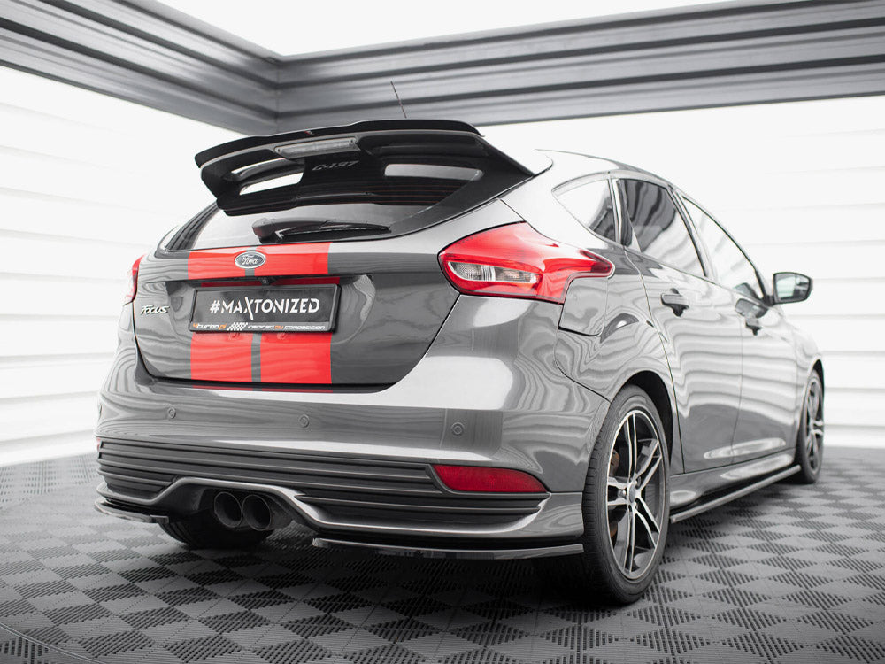 Maxton Design Rear Side Splitters V.1 Ford Focus ST Mk3 FL