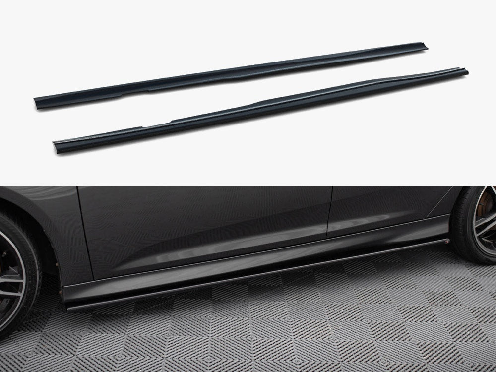 Maxton Design Side Skirts Diffusers Ford Focus ST / ST-Line Mk3 / Mk3 FL Hatchback / Estate