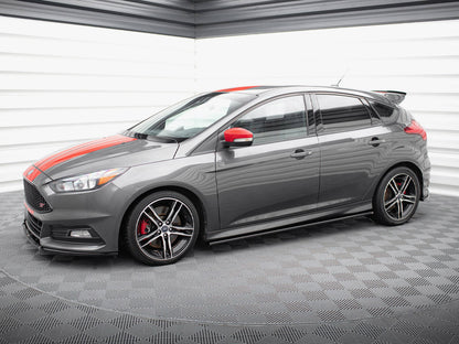 Maxton Design Side Skirts Diffusers Ford Focus ST / ST-Line Mk3 / Mk3 FL Hatchback / Estate