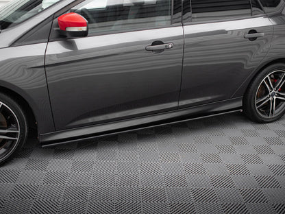 Maxton Design Side Skirts Diffusers Ford Focus ST / ST-Line Mk3 / Mk3 FL Hatchback / Estate