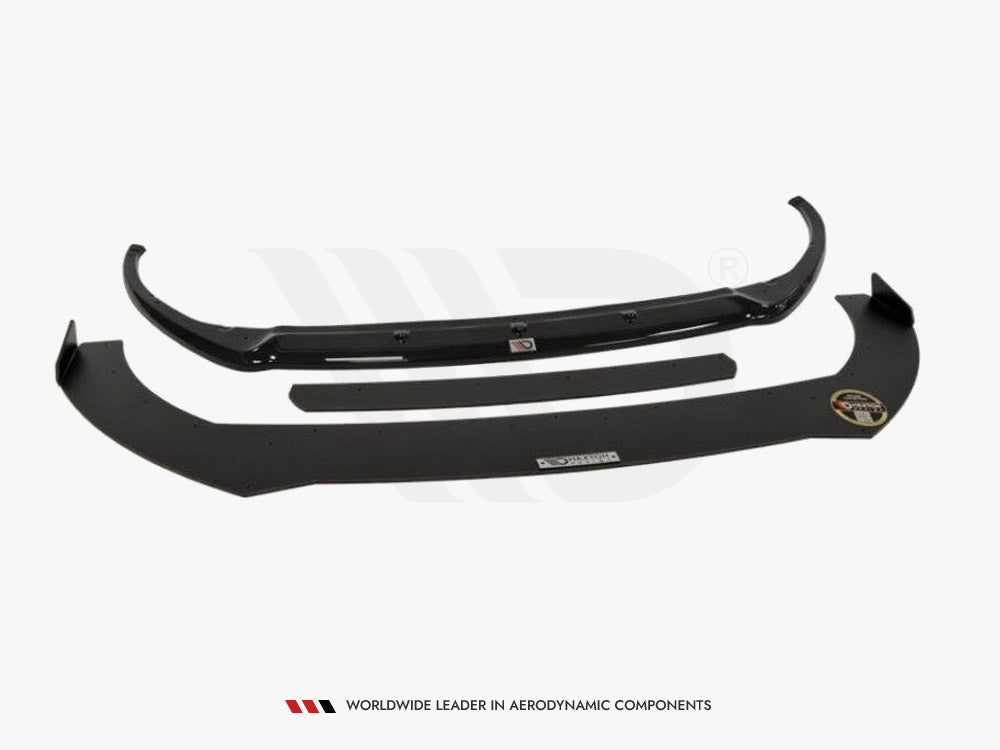 Maxton Design Hybrid Front Splitter V.2 Ford Focus ST Mk3 FL