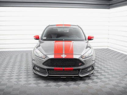 Maxton Design Racing Front Splitter V.3 Ford Focus ST Mk3 FL