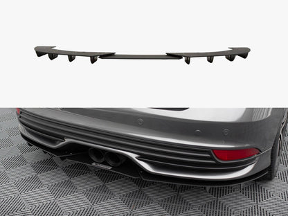 Maxton Design Rear Diffuser Ford Focus ST Mk3 FL