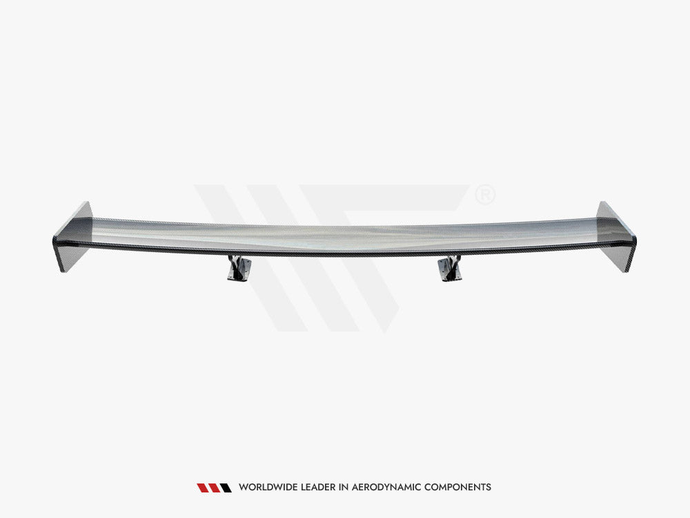 Maxton Design Carbon Spoiler With External Brackets Uprights Toyota Supra Mk5