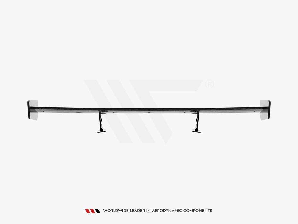 Maxton Design Carbon Spoiler With External Brackets Uprights Toyota Supra Mk5