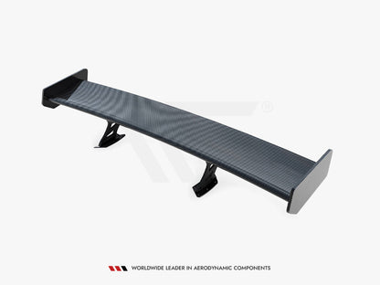 Maxton Design Carbon Spoiler With External Brackets Uprights Toyota Supra Mk5