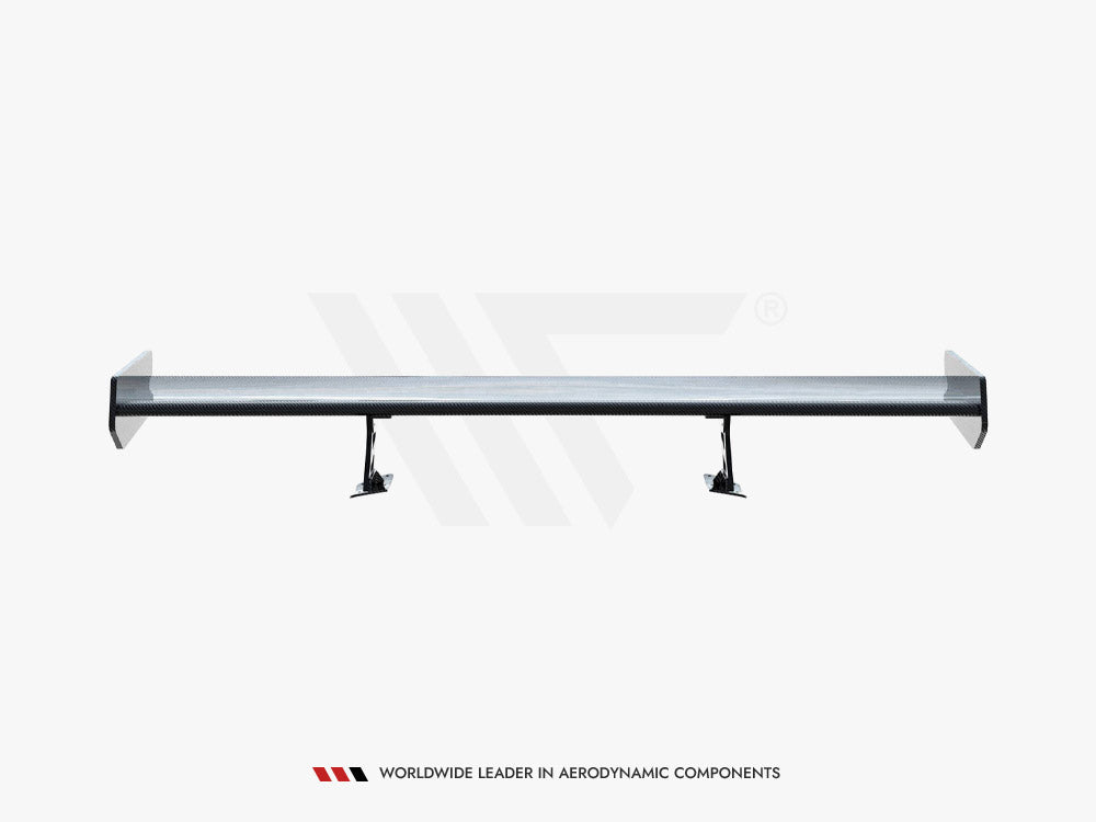 Maxton Design Carbon Spoiler With External Brackets Uprights Toyota Supra Mk5