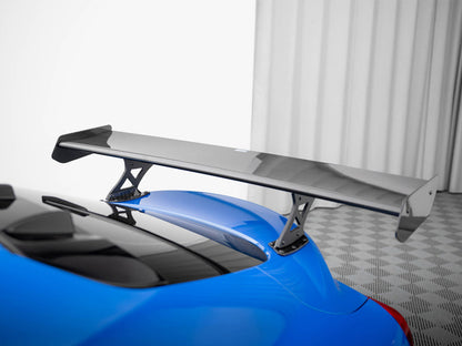 Maxton Design Carbon Spoiler With External Brackets Uprights + LED Toyota Supra Mk5