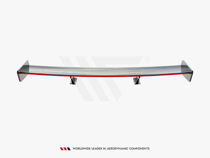 Maxton Design Carbon Spoiler With External Brackets Uprights + LED Toyota Supra Mk5