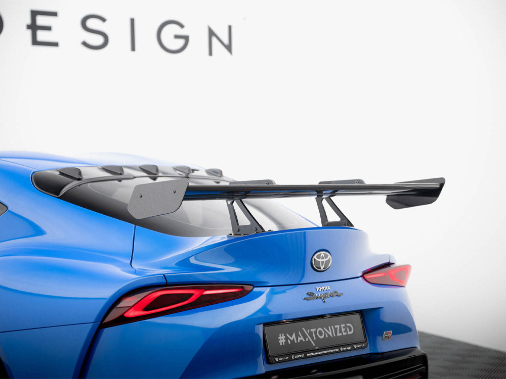 Maxton Design Carbon Spoiler With Upper Swan Mounting Toyota Supra Mk5
