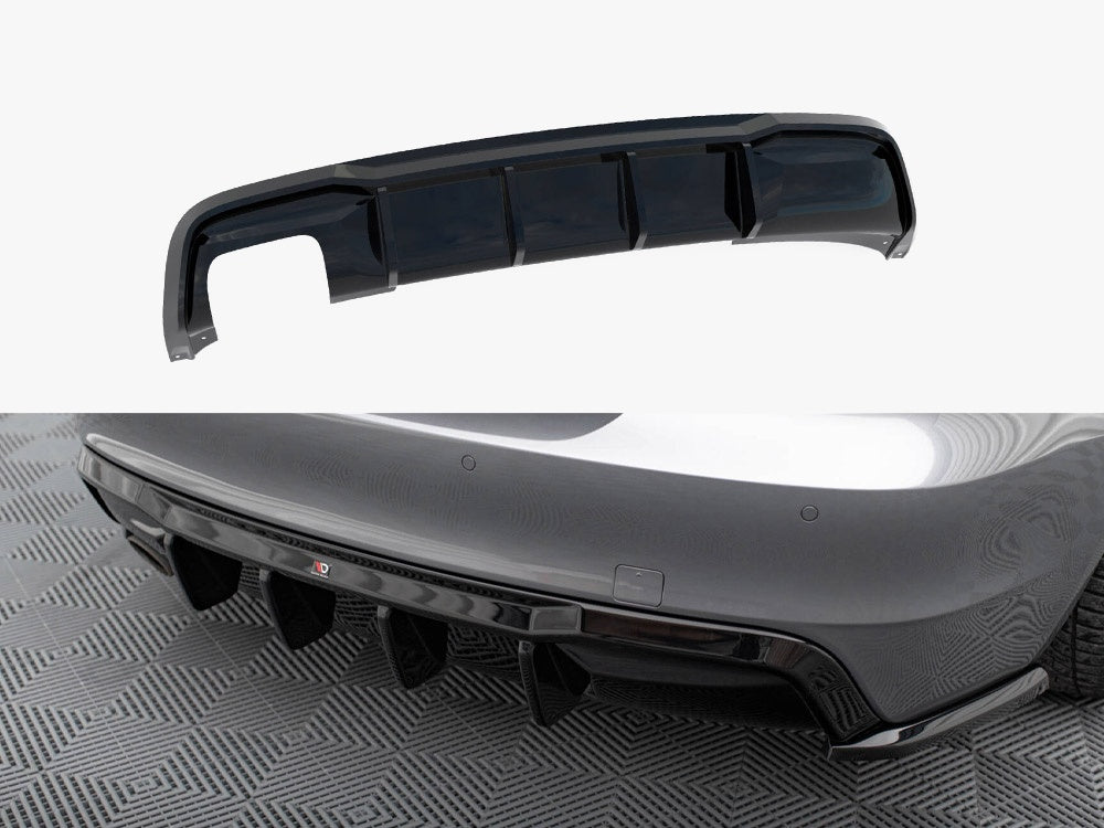 Maxton Design Rear Valance BMW 1 M-Pack E82